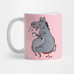 Donkey talk Mug